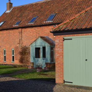 Chartwell green garage door