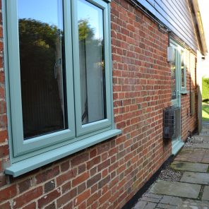 Chartwell green uPVC windows and door