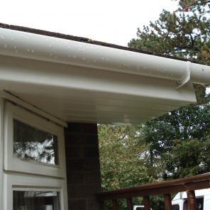 White uPVC fascia and soffits