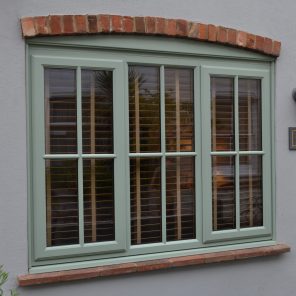 Chartwell Green Double Glazed Window With Georgian Bars