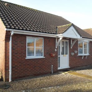 White Fascia, Soffits and Guttering