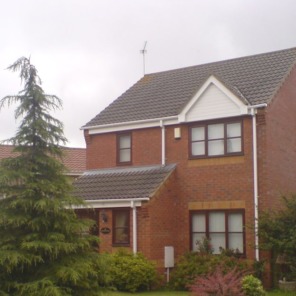 uPVC Cladding on Modern Home